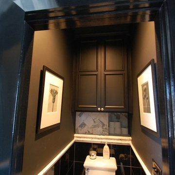 Black Wardrobe Cabinetry & Bathroom