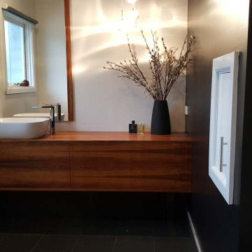 Blackwood floating vanity