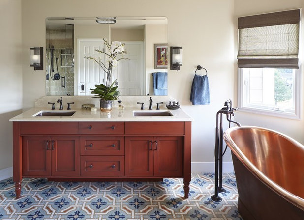 Transitional Bathroom by Atelier Interior Design