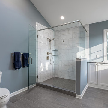 Blissfully Blue Bathroom