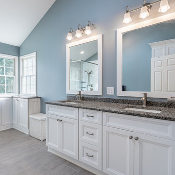 Blissfully Blue Bathroom