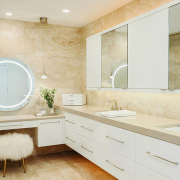 Bloomfield Hills, MI Contemporary Master Bathroom Remodel