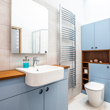 Blue Bathroom Oasis
