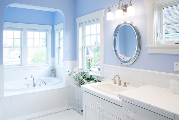 Traditional Bathroom by Paul Moon Design