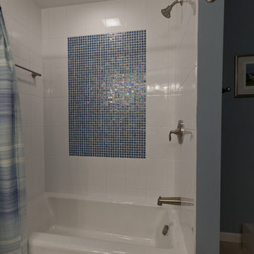 Blue Calm Hall Bathroom