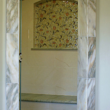 Blue Marble Bathroom | Saratoga, CA