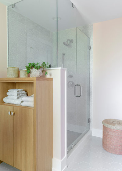 Transitional Bathroom by TKS Design Group