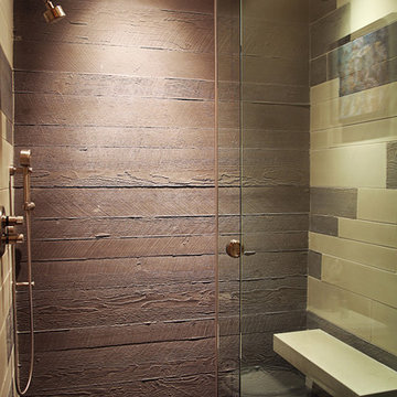 Board-form concrete