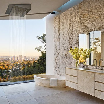 BOAT Bathtub & LE CAVE System for Michael Bay, Architectural Digest