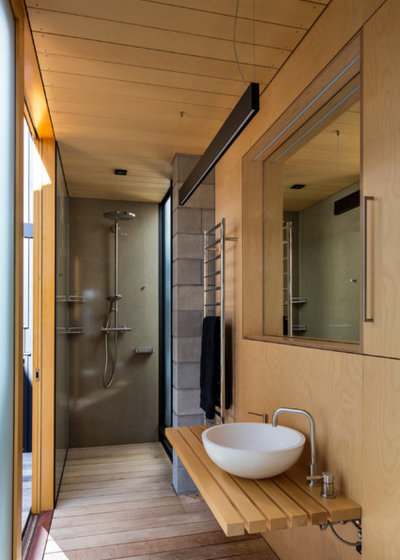 Contemporary Bathroom by Strachan Group Architects