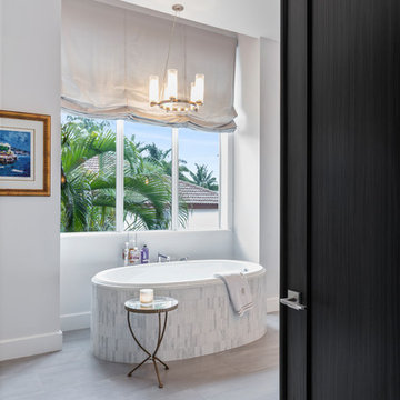 Boca Raton Intracoastal Residential Design: Master Bath