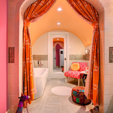 Bold Bright Bathroom