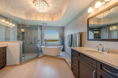 Bathroom - coastal bathroom idea in Tampa
