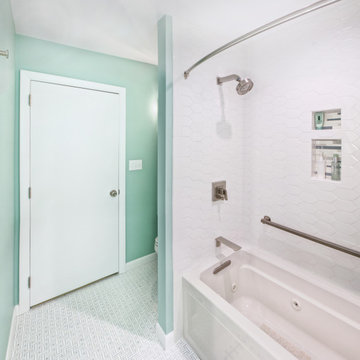 Boylston Coastal Bathroom and Modern Vintage Bathroom Remodel