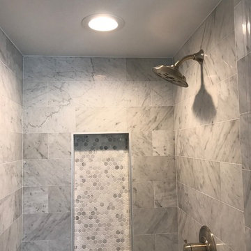 Bright White Modern Shower In San Pedro