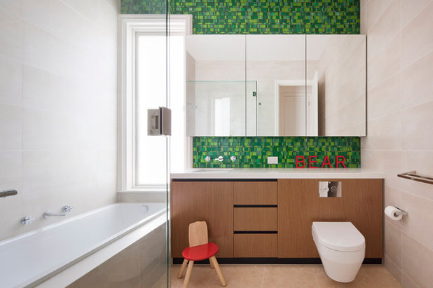 Contemporary Bathroom by Chan Architecture Pty Ltd