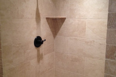 Example of a minimalist bathroom design in Birmingham