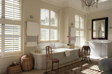 This is an example of a traditional bathroom in Gloucestershire.