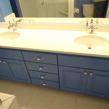 Brookfield blue bath