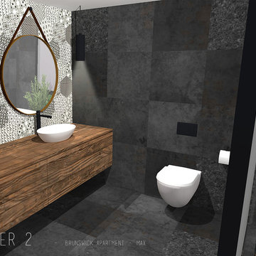 Brunswick bathroom renovation (3d renders)