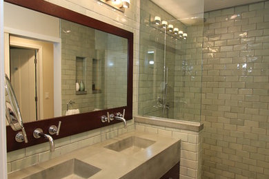 Bathroom - eclectic bathroom idea in Chicago