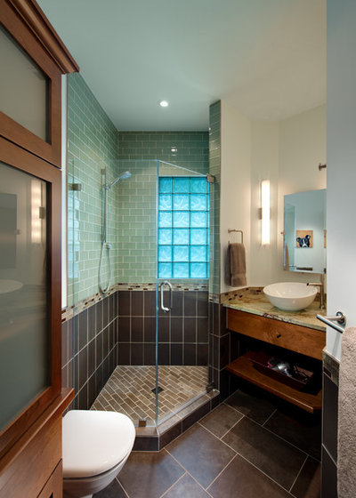 Craftsman Bathroom by Fisher Group LLC