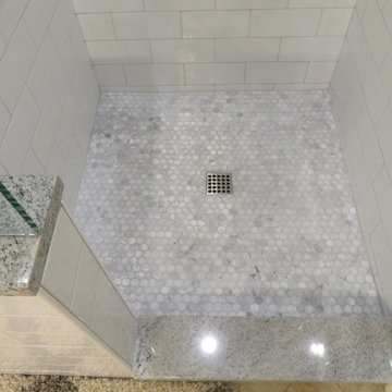 C A Asaff Master Bathroom Remodel Before and Final Pics