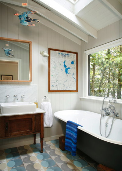 Traditional Bathroom by Egon Walesch Interior Design