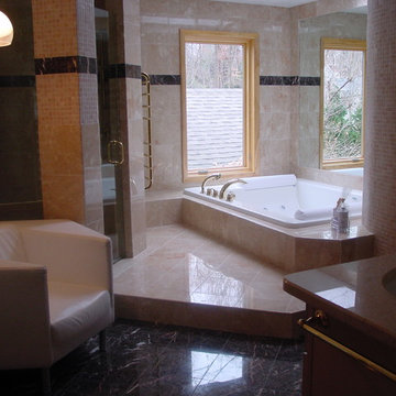 Cabin John MD, Luxury Master Bath