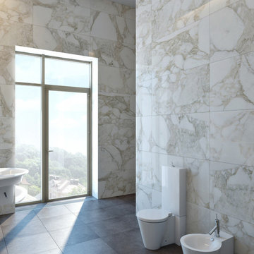 Calacatta Gold Marble Bathroom & Kitchen Tiles and Mosaics