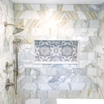 Calacatta Gold Marble Bathroom