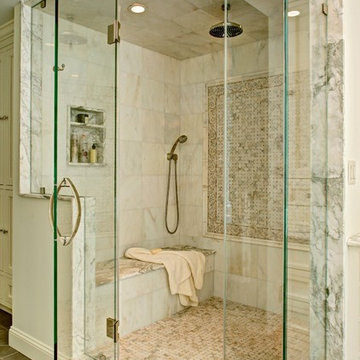 Calacatta Manhattan Marble Bathroom
