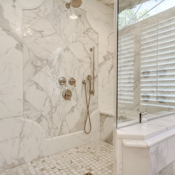 Calacatta Marble Master Bath