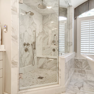 Calacatta Marble Master Bath