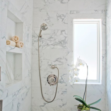 Calacatta Marble White Bath