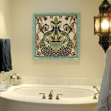 California Bathroom tile design
