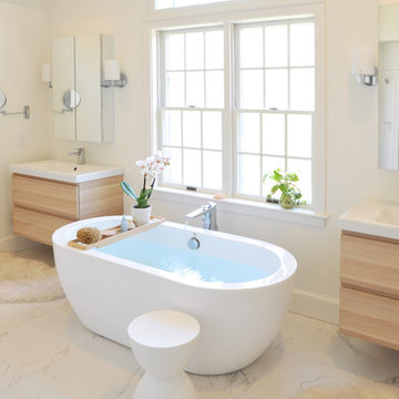 Calming Waters: Rhode Island Bathroom Renovation