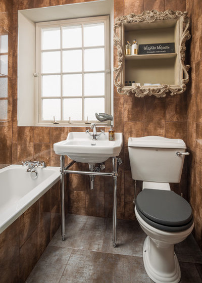 Eclectic Bathroom by ZAC and ZAC - Photography