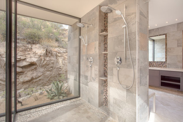 Contemporary Bathroom by Milestone Homes