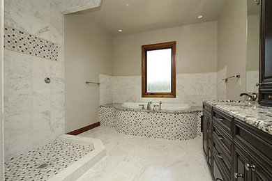 Carerra White Marble Bathroom