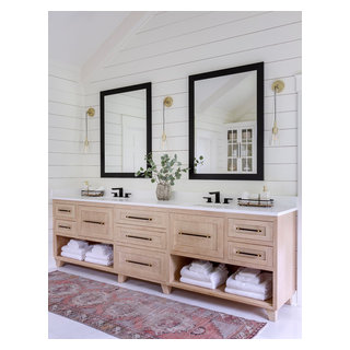 Carlisle Modern Farmhouse Remodel - Farmhouse - Bathroom - Little Rock ...