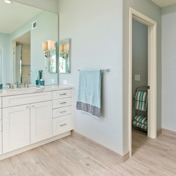 Carlsbad White Shaker Contemporary Bath