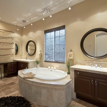 Carmel Valley Zen Retreat Master Bath