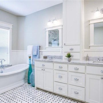 Carrara Marble Bathroom Countertops