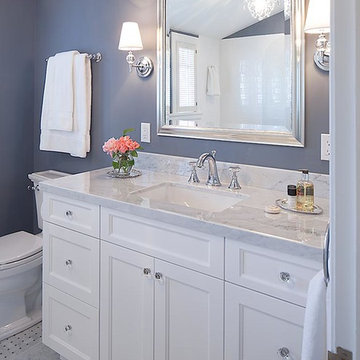Carrara Marble Bathroom