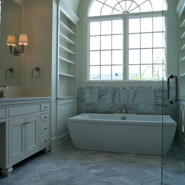 Carrara Marble Bathroom