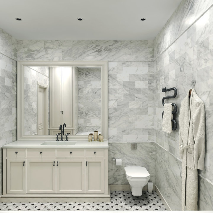 Carrara Marble Tile Houzz