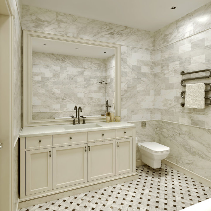 75 Beautiful Carrara Marble Bathroom Home Design Ideas & Designs Houzz AU