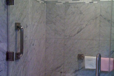 Carrara Shower and Vanity