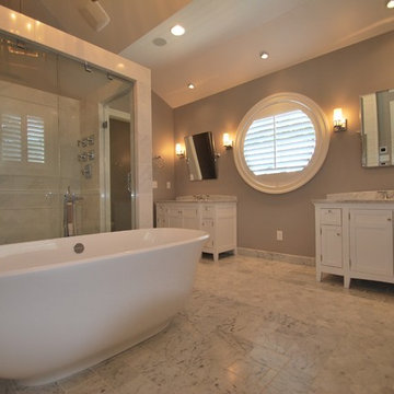 Cathedral Ceiling Master Bath